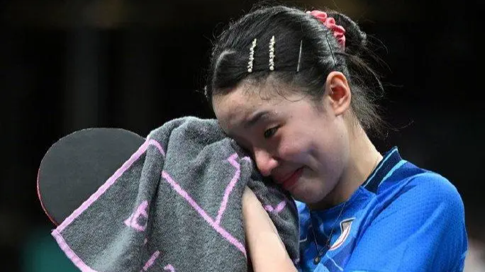 日本乒乓女團進決賽:張本美和哭了插圖 日本乒乓女團進決賽:張本美和哭了插圖