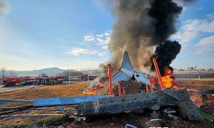 韓國客機爆炸已致179人遇難縮略圖
